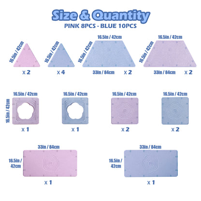 Magnetic Fort Building Kit
