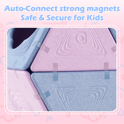 Magnetic Fort Building Kit