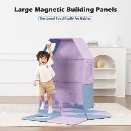 Magnetic Fort Building Kit